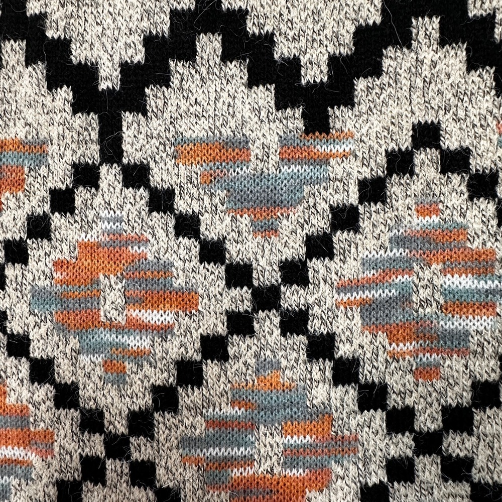 Linda Anderson Long Cardigan Womens S Desert Horizon Shawl Type Beige Southwest - Picture 9 of 9